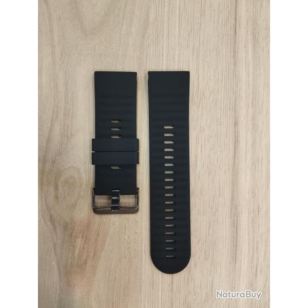 Bracelet pour montre GARMIN FENIX noir 26mm