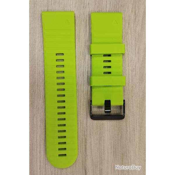 Bracelet pour montre GARMIN FENIX vert clair 26mm