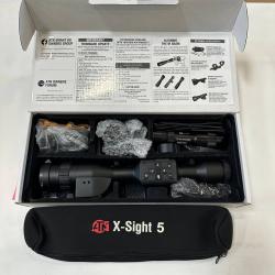 ATN X-Sight 5 V2 3-15x LRF Lunette de vision Jour & Nuit Ultra HD 4K+ Telemetre d'occasion