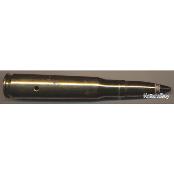 (5940) Une belle 12,7x99 BROWING FRANCE inerte Perforante tra�ante de MARINE / AVIATION Mle 1947