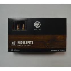 1 BOITE DE 20 MUNITIONS RWS CALIBRE 243 WIN KS 6.2G/96GR  NEUVE