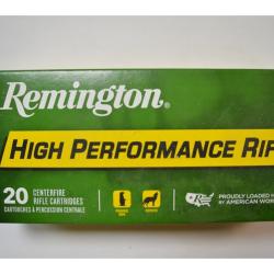 1 BOITE DE 20 MUNITIONS REMINGTON CALIBRE 22-250 EN 55GR PSP NEUVES