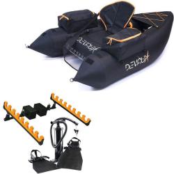 Soldes ! Float tube Devaux CAP-V2000 Noir+ Kit