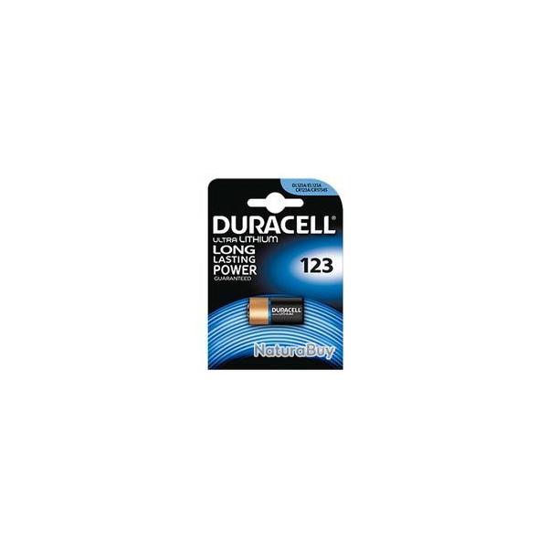 Pile Lithium CR123 3 volts - Duracell