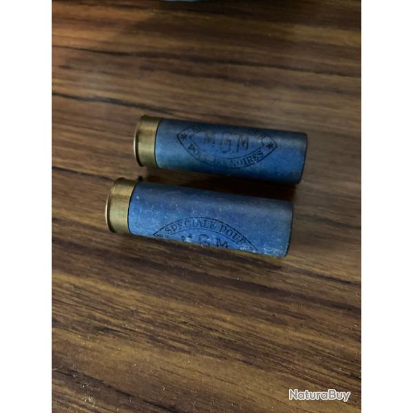 Vends 2 cartouches � broche calibre 14