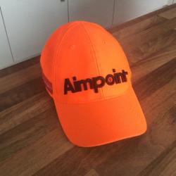 Casquette aimpoint orange neuve
