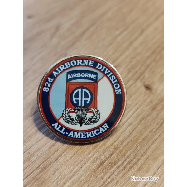 INSIGNE M�TAL DE LA 82 �ME AIRBORNE "ALL AMERICAN"