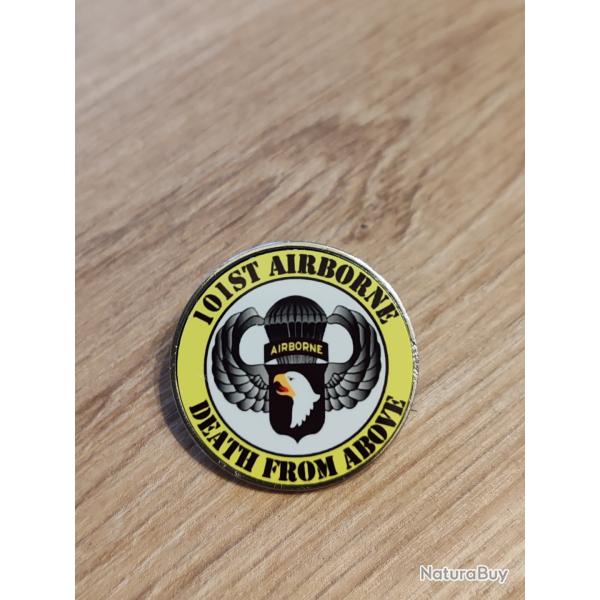INSIGNE M�TAL DE LA 101 �ME AIRBORNE "DEATH FROM ABOVE"