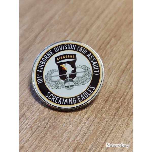 INSIGNE M�TAL DE LA 101 �ME AIRBORNE "AIR ASSAULT"