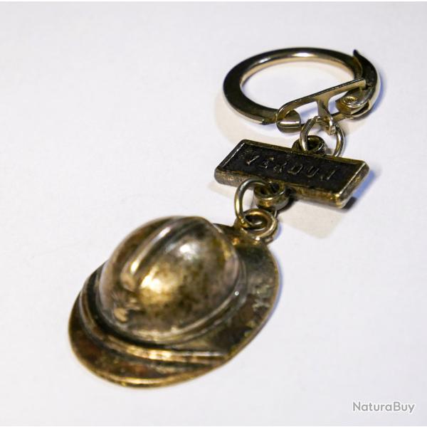 Porte-cl� casque Adrian Verdun ww1 ann�es 60 - 50�me anniversaire