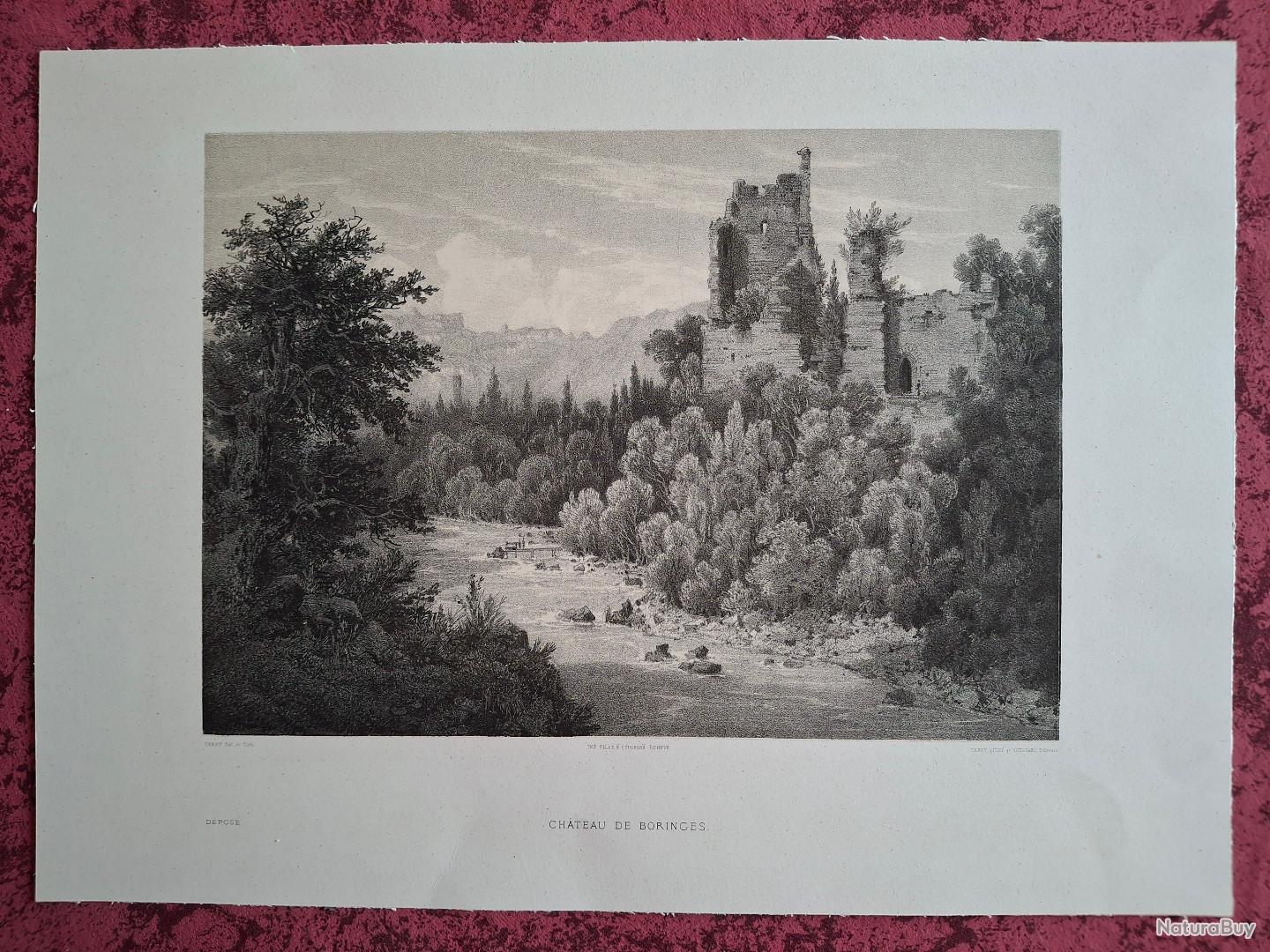 Gravure Originale Eugène Decisy 1895 - Scène Mythologique Femme Nymphe, Dimensions 53x45 Cm