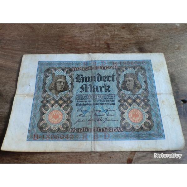 billet allemagne 100 mark / B.1806040