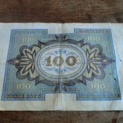 billet allemagne 100 mark / X.012518
