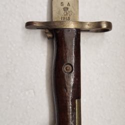 Baionnette US M1905 Springfield 1903 - SA 1913 - Num&eacute;rot&eacute;e -WWI