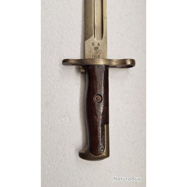 Baionnette US M1905 Springfield 1903 - SA 1913 - Num�rot�e -WWI