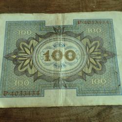 billet allemagne 100 mark / P.4033434