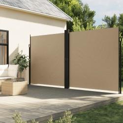 Auvent lat&eacute;ral r&eacute;tractable beige 200x600 cm