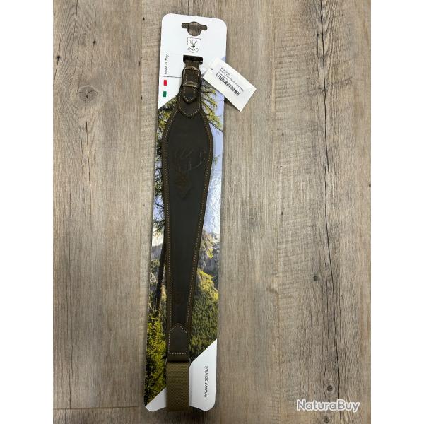 Bretelle RISERVA pour carabine en cuir - CERF- R1871