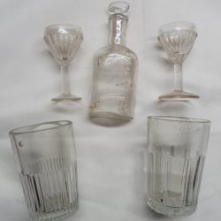 lot de verres Allemands 1914-1918