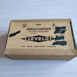 Boite de 1000 rondelles de fermeture, Cal 12