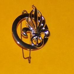 LEGION : 1&deg; REGIMENT ETRANGER DE CAVALERIE  DE LA LEGION ETRANGERE DE L'ARMEE FRANCAISE , INSIGNE DE