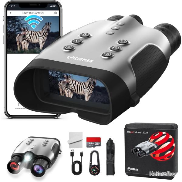 Jumelles Vision Nocturne Haute Performance Optique France 4K