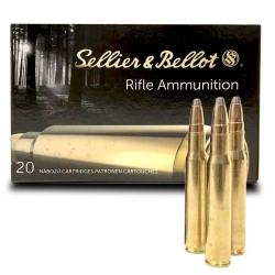 Munitions SELLIER BELLOT calibre 30-06 SPCE 180gr - 11.7g x20