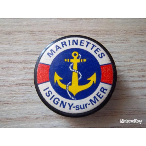 badge �poque 1966 Marinettes Isigny Sainte-M�re insigne
