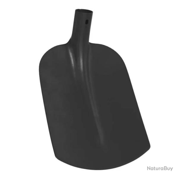 T�te pelle acier enduit poudre noir 34,5x24 cm r�sistante intemp�ries