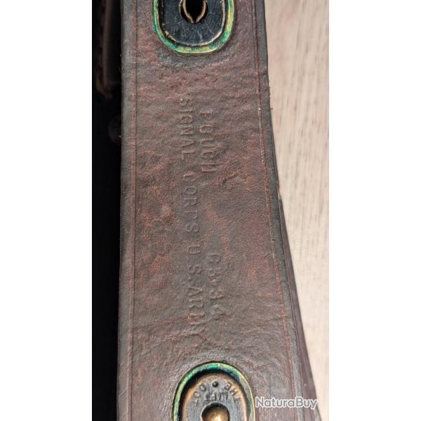 ww2   pochette cs -34 tool  �quipement  TE- 33  US army signal corps