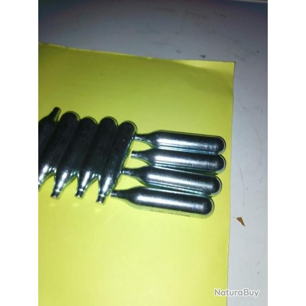 15 SPARCLETTES 12 GRAMMES CO2  POUR TIRS DE PROTECTION ET LOISIRS SPORTIF ET AIRSOFT+