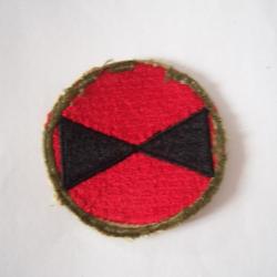 Insigne  US  7th Infantry Division 2 GM 100% originale   Patch USA