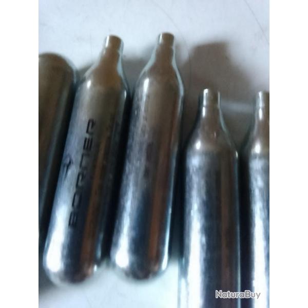 25  SPARCLETTES 12 GRAMMES CO2  POUR TIRS DE PROTECTION ET LOISIRS SPORTIFS ET AIRSOFT+