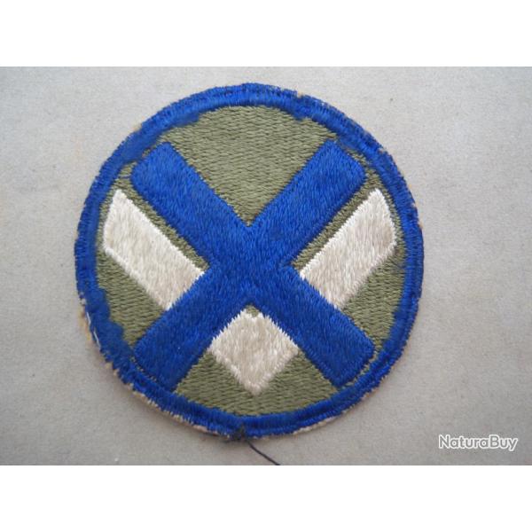 Insigne    US 15 th army corps  WW2  Patch USA original  2ww Normandie