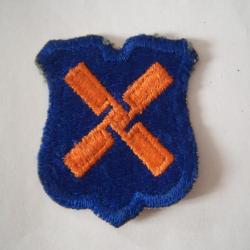 Insigne  US  12e corps  2 GM 100% originale Normandie  Patch USA