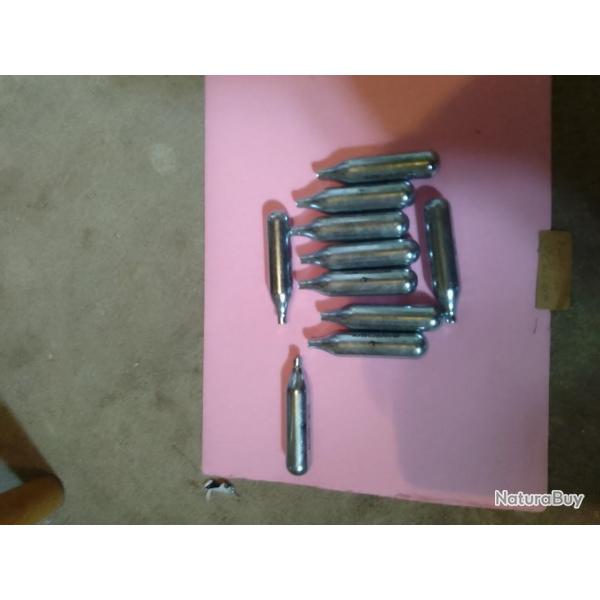 50   SPARCLETTES 12 GRAMMES CO2  POUR TIRS DE PROTECTION ET LOISIRS  SPORTIF ET AIRSOFT+