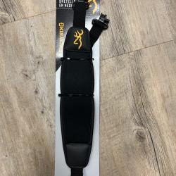 BRETELLE CARABINE BROWNING SLING NEOPRENE RIFLE BIG GAME BLACK