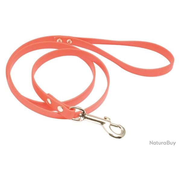 LAISSE 1,20 M BIOTHANE ORANGE FLUO POUR CHIEN - COUNTRY - Marque HEIM