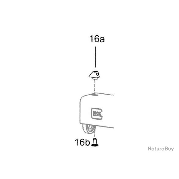Vis pour guidon Glock