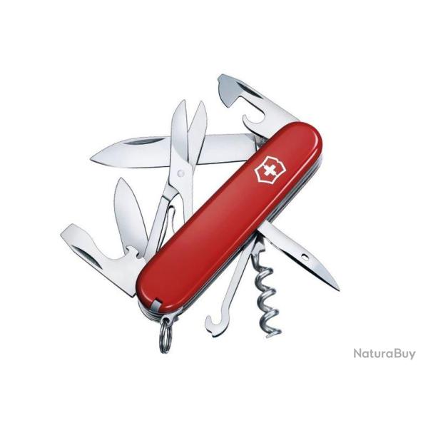 COUTEAU VICTORINOX CLIMBER ROUGE