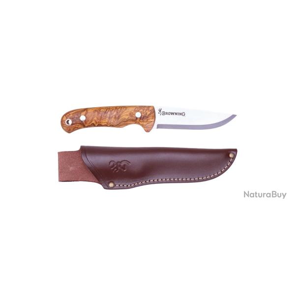 COUTEAU BROWNING BJORN FIXE MANCHE OLIVIER - 11CM