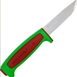 Couteau MORAKNIV Basic 546 Vert/Rouge Inox Editioin Limit&eacute;e 2024