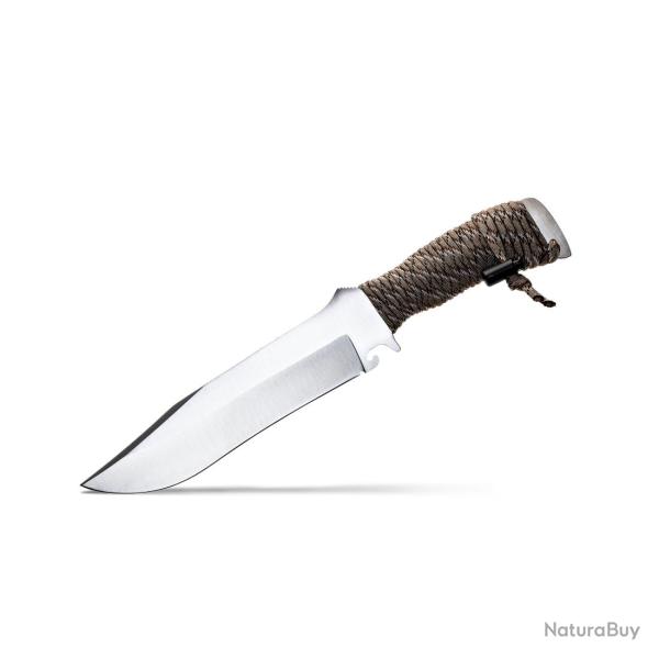 COUTEAU Wildsteer LAME FIXE TX BOWIE Paracorde desert camo lame bross�e