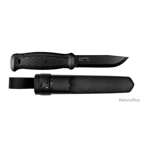 COUTEAU Garberg Carbone - Lame 109mm - Manche Caoutchouc - Etui Polym�re