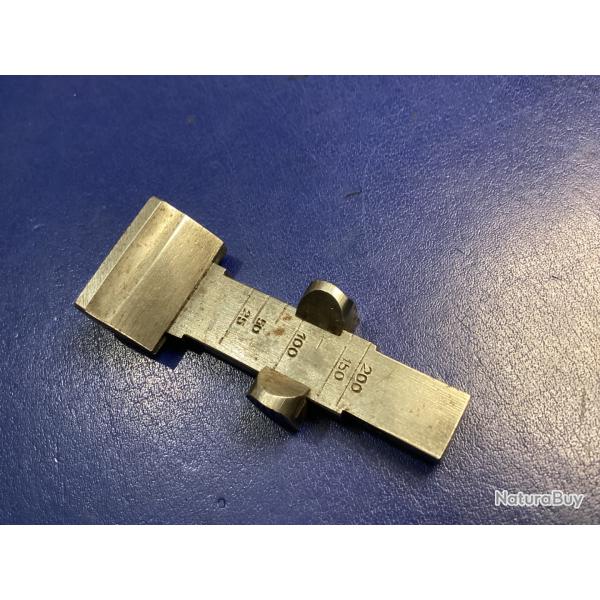 Hausse carabine ancienne 22 ou 6mmm