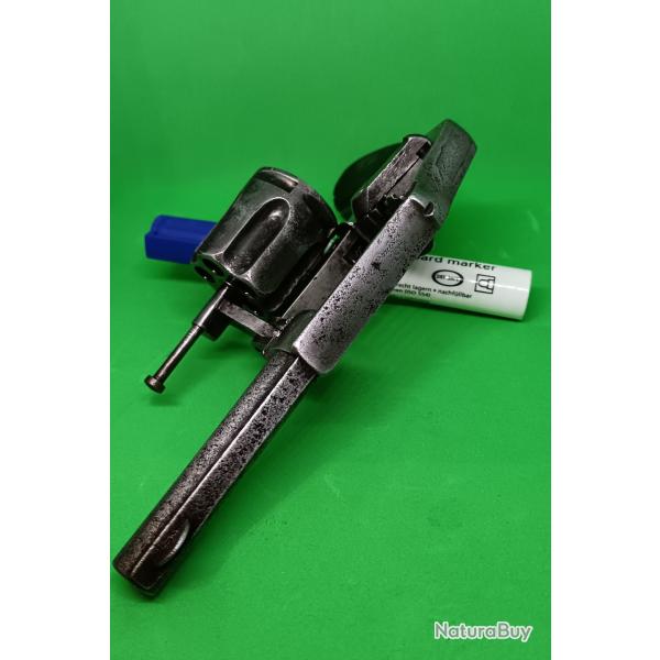 Rare Revolver Hammerless Dumoulin - Type Dieudonn�-Oury - Cal. 8mm - Revendeur A. GOBIN Paris