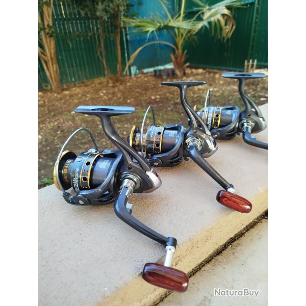 Lot de 3 moulinets 7000