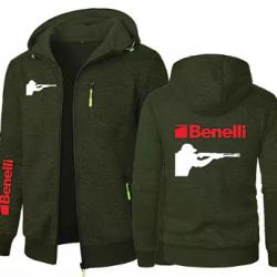 Sweat BENELLI vert - LIVRAISON GRATUITE