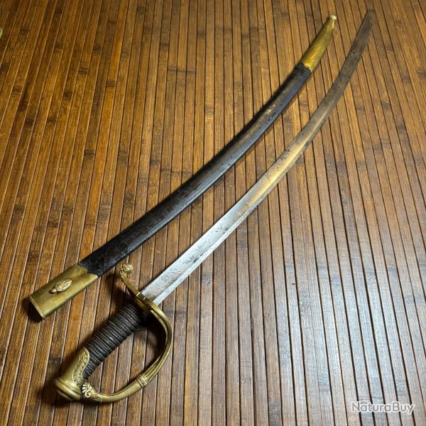 SABRE 1821 FRAN�AIS DE LA GARDE NATIONALE LAME GRAV�E ET SIGN�E DE SOLINGEN