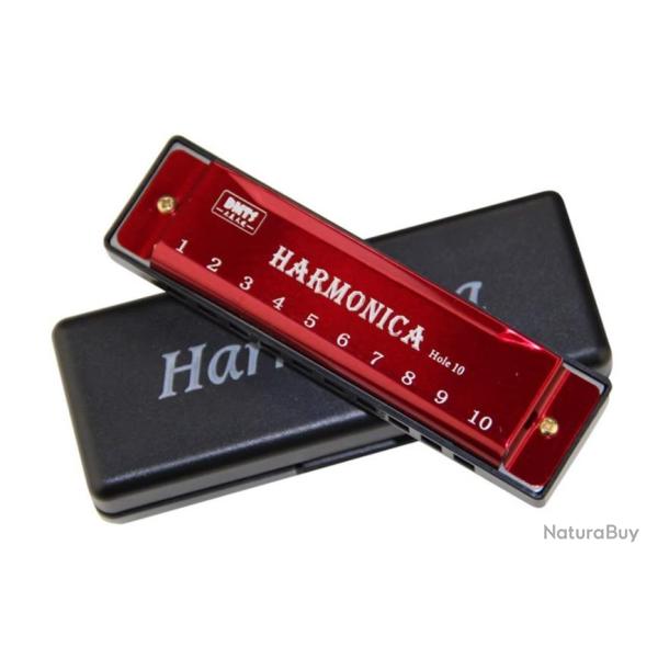 HARMONICA DIATONIQUE A 10 TROUS